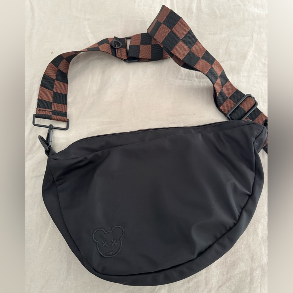 Chic Black and Brown Baby Bag